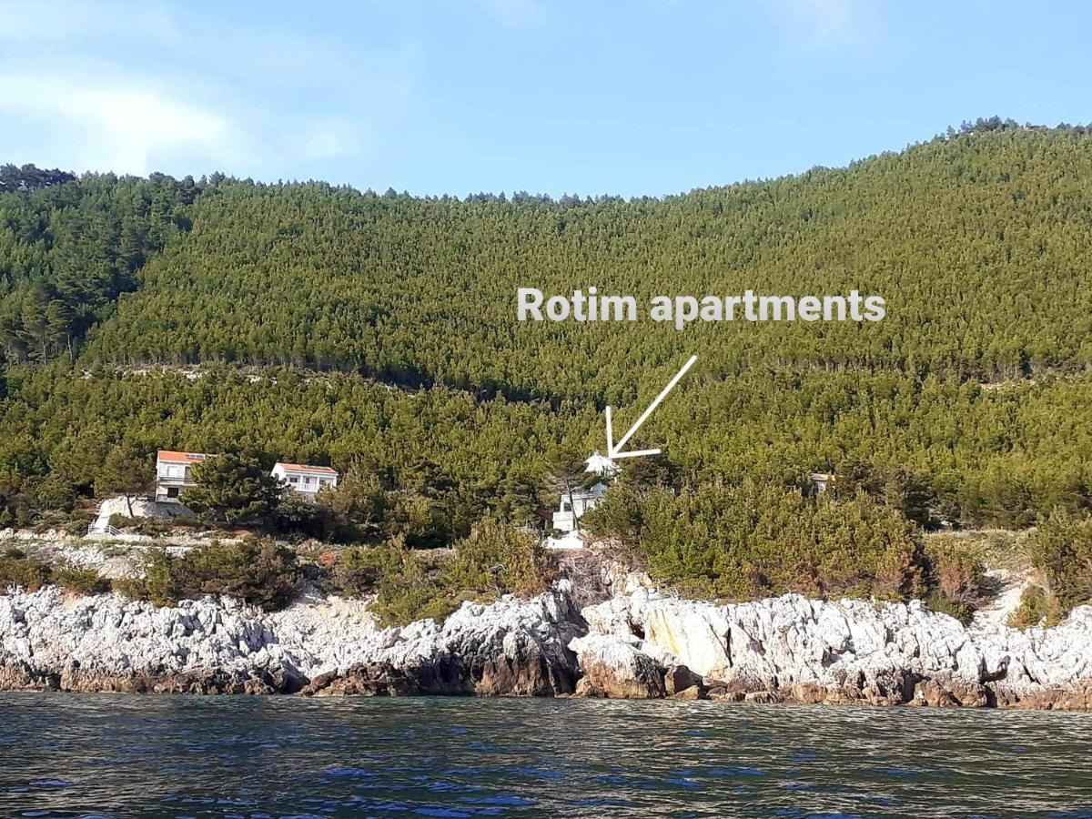 Apartments Rotim, Mljet, Sutmiholjska Babino Polje Kültér fotó